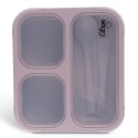 Citron Lunch Box ze Sztućcami - Purple