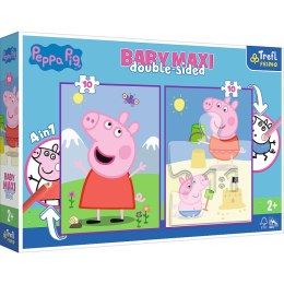 Puzzle 2x10 Baby maxi Pogodny dzień Peppy 43001