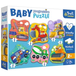 Puzzle Baby Progressive Pojazdy 44004