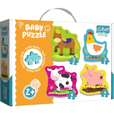 Puzzle Baby Classic Na farmie 36127