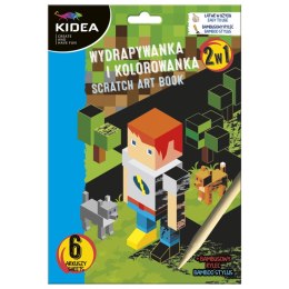 Wydrapywanka i kolorowanka 2w1 Kidea game