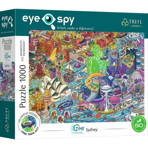 Puzzle 1000 UFT Eye Spy Time Travel Sydney 10751