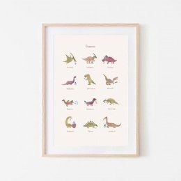 Mushie - Plakat Dinosaurs Large