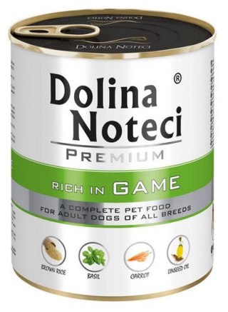 Dolina Noteci Premium Pies Dziczyzna puszka 800g