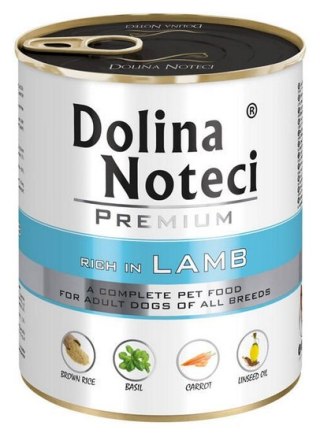 Dolina Noteci Premium Pies Jagnięcina puszka 800g