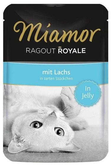 Miamor Ragout Royale z Łososiem w galaretce saszetka 100g