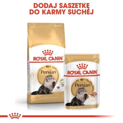 Royal Canin Persian Adult karma sucha dla kotów dorosłych rasy perskiej 2kg Royal Canin Persian Adult karma sucha dla kotów dorosłych rasy perskiej 2kg