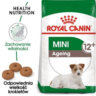 Royal Canin Mini Ageing 12+ karma sucha dla psów dojrzałych po 12 roku życia, ras małych 1,5kg