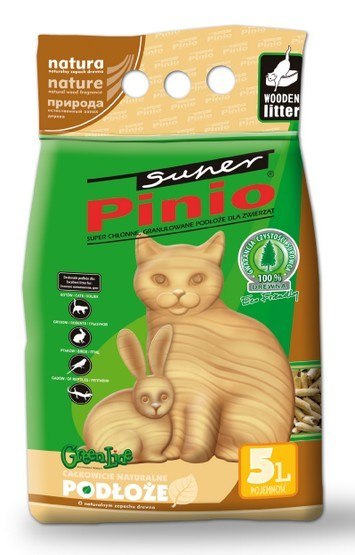 Super Pinio żwirek drewniany 5L Super Pinio żwirek drewniany 5L