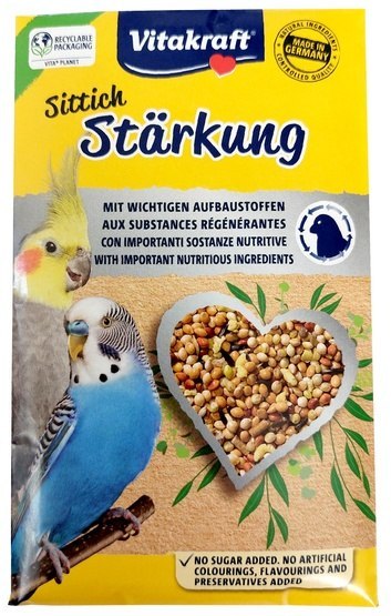 Vitakraft Sittich Starkung 30g - z biotyną na pierzenie