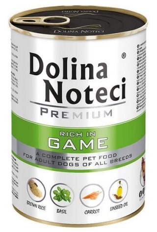 Dolina Noteci Premium Pies Dziczyzna puszka 400g