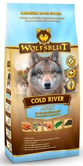 Wolfsblut Dog Cold River - pstrąg i bataty 2kg