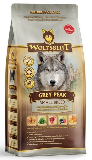 Wolfsblut Dog Grey Peak Small - koza i bataty 500g