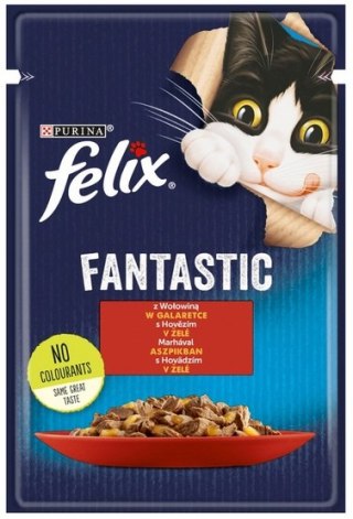 Felix Fantastic Wołowina w galaretce saszetka 85g