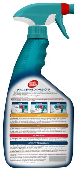 Simple Solution Extreme Stain & Odour Remover - preparat neutralizujący plamy i zapachy 954ml