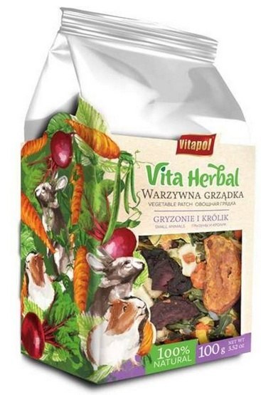 Vitapol Vita Herbal Warzywna grządka dla gryzoni i królika 100g