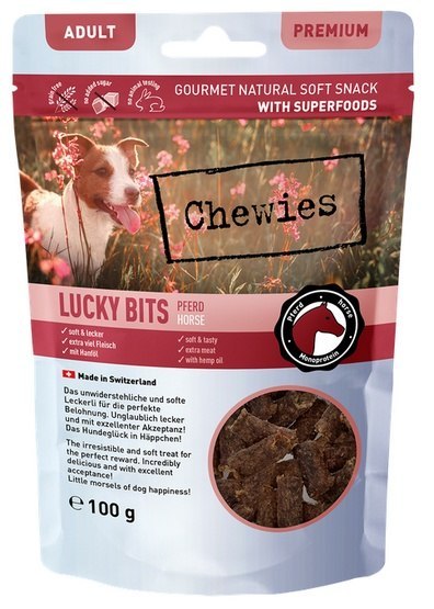 Chewies Lucky Bits Adult Konina 100g