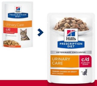 Hill's Prescription Diet c/d Feline Urinary Stress z kurczakiem saszetka 85g