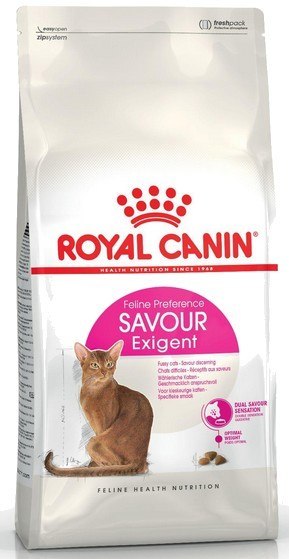 Royal Canin Savour Exigent karma sucha dla kotów dorosłych, wybrednych, kierujących się teksturą krokieta 2kg