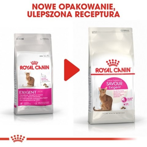 Royal Canin Savour Exigent karma sucha dla kotów dorosłych, wybrednych, kierujących się teksturą krokieta 2kg