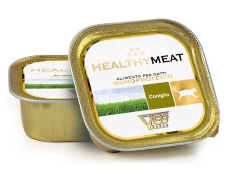 Healthy Meat Kot Mono Królik tacka 90g Healthy Meat Kot Mono Królik tacka 90g