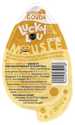 Lucky Lou Mausle Drink-Snack Gouda 20ml