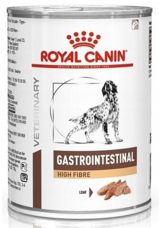 Royal Canin Veterinary Diet Canine Gastrointestinal High Fibre Loaf puszka 400g