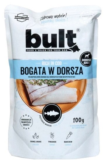 Bult Mielonka bogata w dorsza saszetka 100g