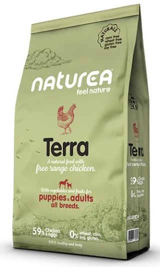 Naturea Dog Naturals Terra Puppy & Adult Kurczak 2kg