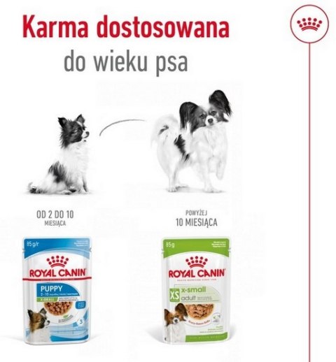 Royal Canin X-Small Adult w sosie saszetka 85g