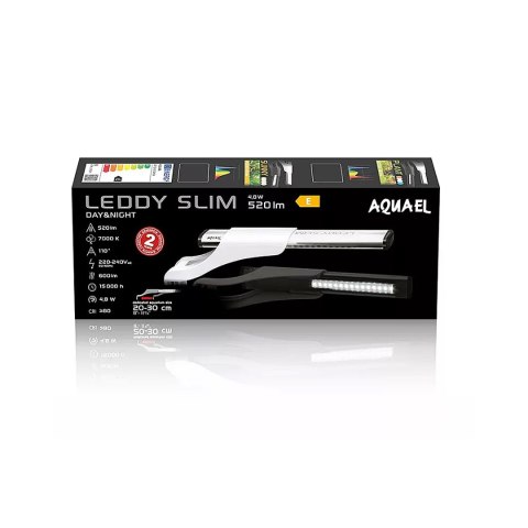 Aquael LEDDY SLIM 4,8W SUNNY DAY&NIGHT - oświetlenie LED