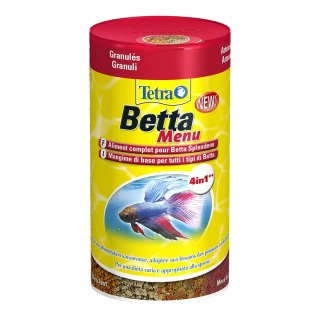 Tetra Betta Menu 4w1 100ml - mix 4 pokarmów dla bojownika