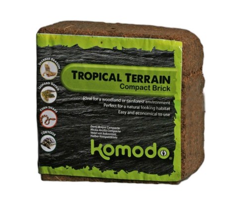 Komodo Tropical Terrain Brick L - podłoże z włókien kokosa 8l Komodo Tropical Terrain Brick L - podłoże z włókien kokosa 8l