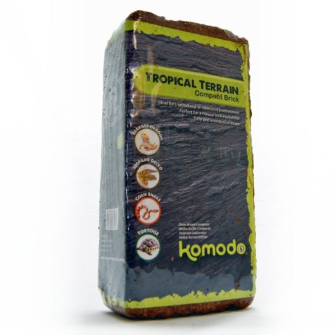 Komodo Tropical Terrain Brick L - podłoże z włókien kokosa 8l Komodo Tropical Terrain Brick L - podłoże z włókien kokosa 8l