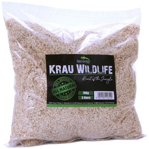 Terrario Krau Wildlife 5l - włókno drewniane Aspen / Lignocel