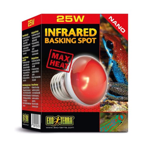 EXO TERRA Infrared Basking Spot NANO 25W - żarówka podczerwona EXO TERRA Infrared Basking Spot NANO 25W - żarówka podczerwona