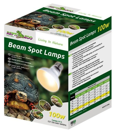 Repti-Zoo Beam Spot 100W - żarówka grzewcza punktowa Repti-Zoo Beam Spot 100W - żarówka grzewcza punktowa