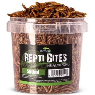 Terrario Repti Bites Mealworms 500ml - larwy mącznika suszone