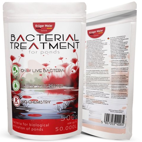 Kruger Meier Bacterial Treatment 500g - bakterie do oczka wodnego