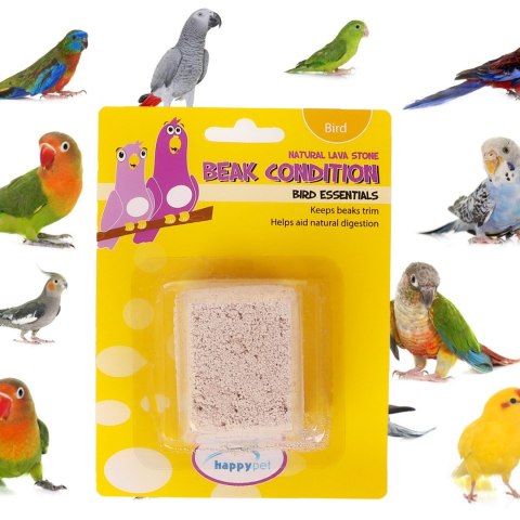 HappyPet Beak Conditioner - kamień do czyszczenia dziobów dla ptaków