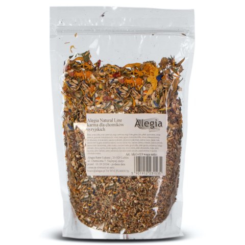 Alegia Natural Line - karma dla chomików syryjskich 900g