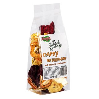 Alegia - chipsy naturalne 90g - mieszanka warzyw i owoców