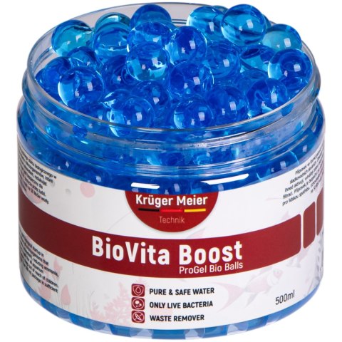 Kruger Meier BioVita Boost - bakterie w żelowych kulkach do akwarium