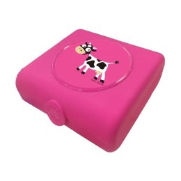 Carl Oscar Kids Sandwich Box Pojemnik na przekąski i kanapki Purple - Cow